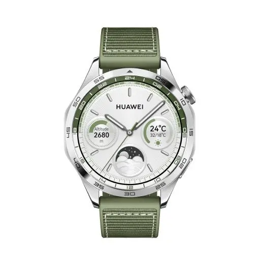 华为WATCH GT4 PNX-B19(绿色复合编织表带)