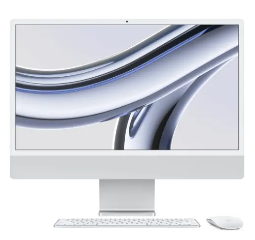 【备件库8成新】Apple iMac 24英寸 4.5K屏 8核M3芯片(10核图形处理器) 8G 256G SSD 一体式电脑主机