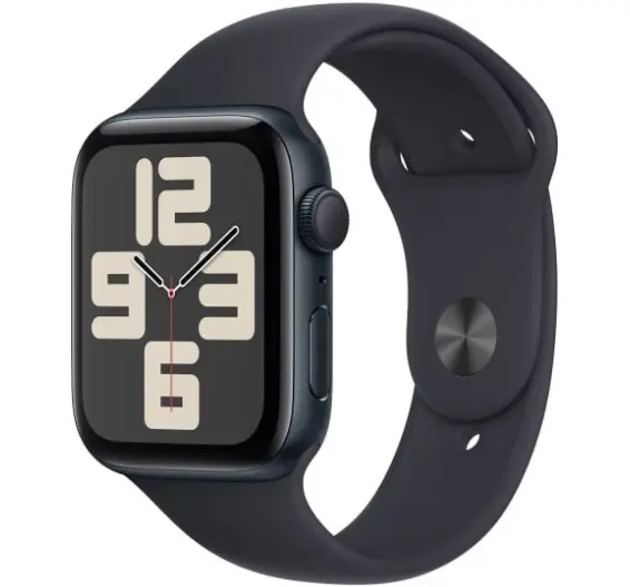 【备件库95新】Apple Watch SE 2023款智能手表GPS + 蜂窝款44毫米午夜色铝金属表壳运动型表带M/L