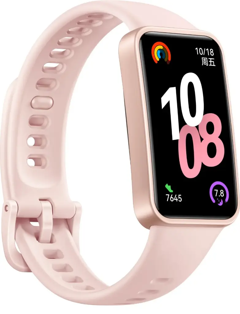 华为手环10标准版 NOR-B19(拂晓粉氟橡胶表带)