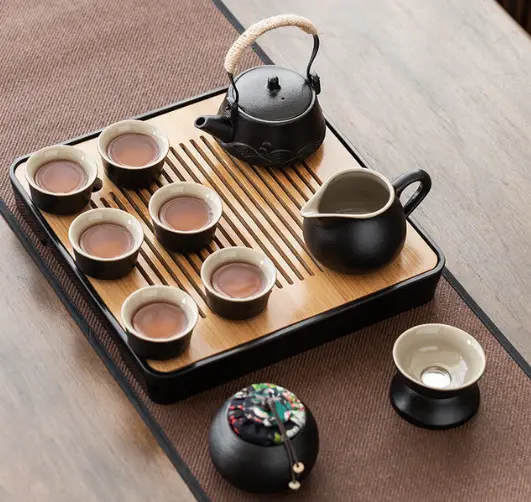 京造功夫茶具八件套