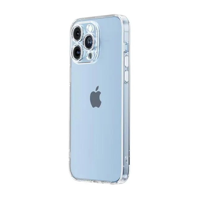 品胜苹果iphone14手机壳防摔保护套镜头全包抗指纹网红男女款简约软壳