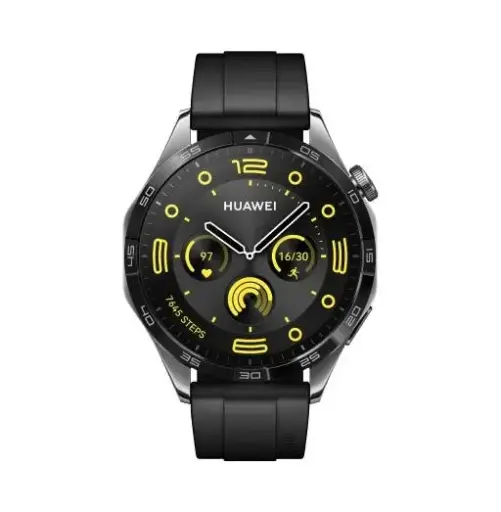 华为WATCH GT4 PNX-B19(黑色氟橡胶表带)