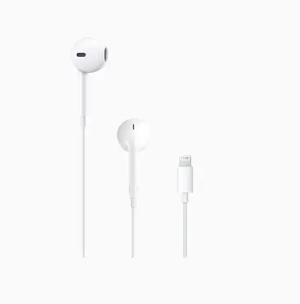 Apple/苹果 采用Lightning/闪电接头的 EarPods 耳机 iPhone iPad 耳机 手机耳机