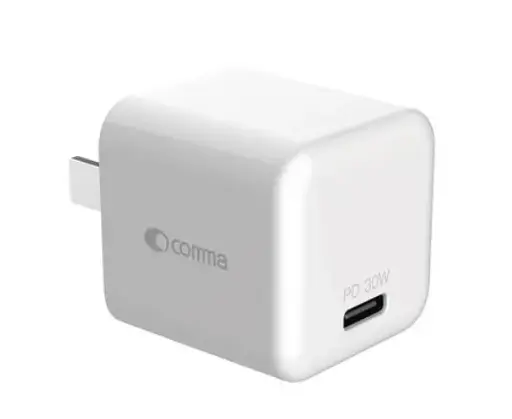 comma 捷豹系列全兼容A+C 30W MINI折叠快充充电器(中规)