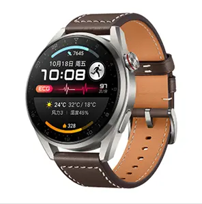 华为WATCH 3 Pro new GLL-AL09(棕色真皮表带)